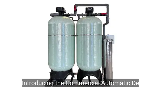 Advanced Automatic Water Softening Treatment Equipment for Industries Water Softener